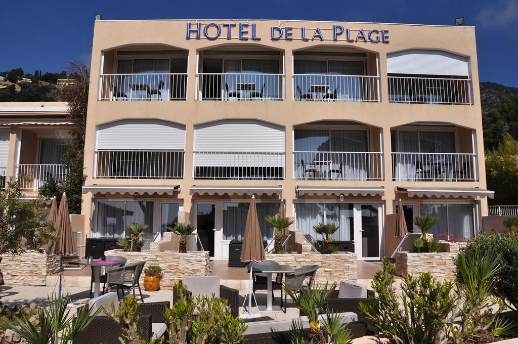 Hotel De La Plage Le Lavandou Exterior foto